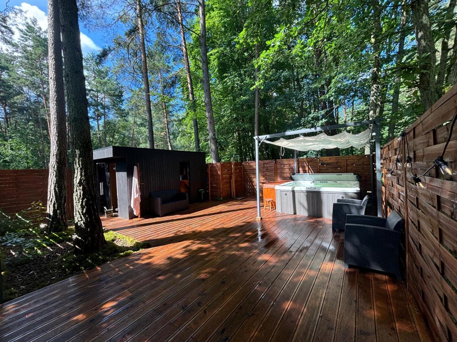 Vila Osrodek Wypoczynkowy Zakatek Kąty Rybackie Exteriér fotografie