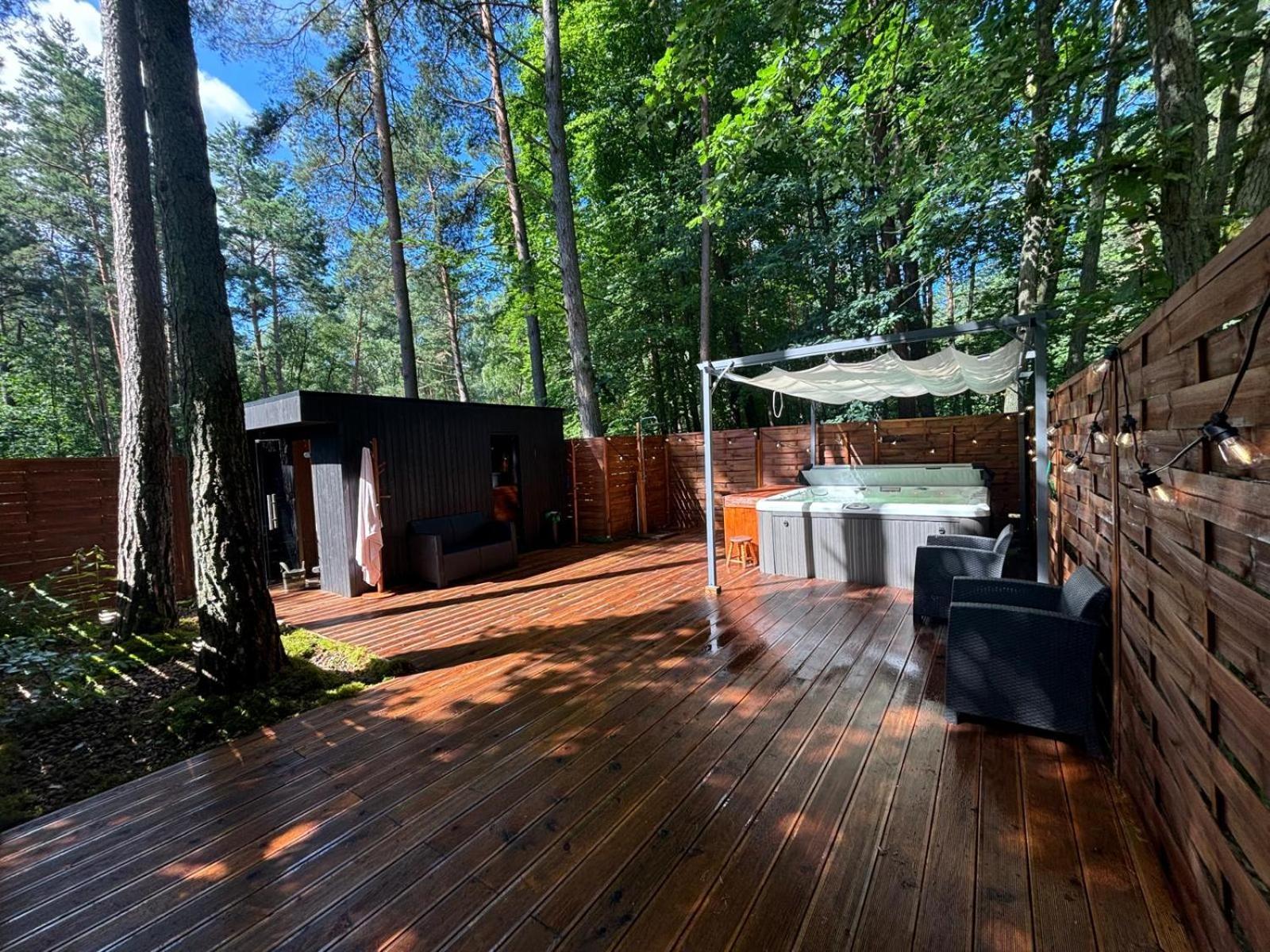 Vila Osrodek Wypoczynkowy Zakatek Kąty Rybackie Exteriér fotografie